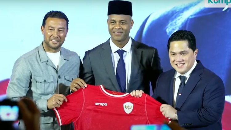 PSSI Resmi Perkenalkan Patrick Kluivert Sebagai Pelatih Baru Timnas