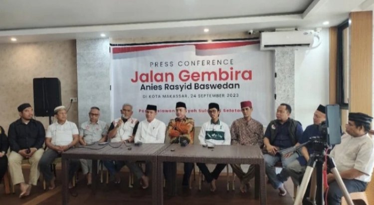 Lewat Jalan Gembira, Anies-Cak Imin Garap Sulawesi Selatan menargetkan 500.000 peserta