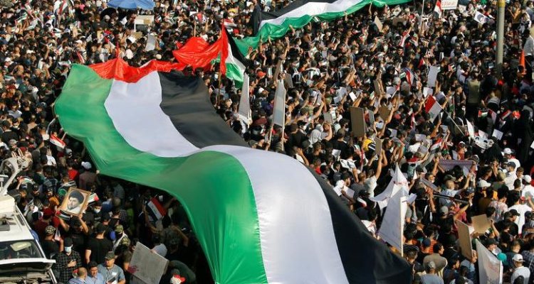 Bela Palestina, Satu Juta Massa Kepung Kedubes Amerika di Jakarta