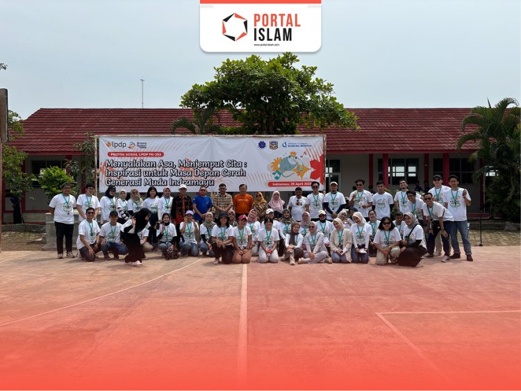 Melukis Mimpi Anak Bangsa: Birama Bestari PK-253 LPDP Gelar Kelas Inspirasi di Indramayu