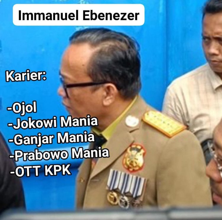 Jejak Karier Wamenaker Immanuel Ebenezer: Dari Jokowi Mania hingga Ditangkap KPK