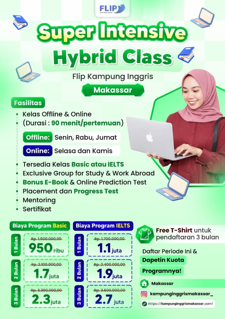 Kursus IELTS Makassar: Raih Skor Target dan Wujudkan Impian Studi atau Kerja ke Luar Negeri