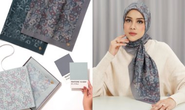 Cara Memadukan Kerudung Segi Empat Motif agar Outfit Terlihat Lebih Fresh!